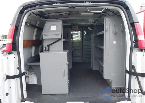 2014 Chevrolet Express 2500 Work Van from USA, damaged, VIN 1GCWGFCB2E1136654